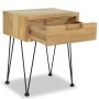 Bedside tables 2 units solid teak 40x30x50 cm by vidaXL, Nightstands - Ref: Foro24-3057527, Price: 147,81 €, Discount: %