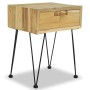 Bedside tables 2 units solid teak 40x30x50 cm by vidaXL, Nightstands - Ref: Foro24-3057527, Price: 147,81 €, Discount: %