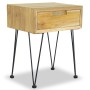 Bedside tables 2 units solid teak 40x30x50 cm by vidaXL, Nightstands - Ref: Foro24-3057527, Price: 147,81 €, Discount: %