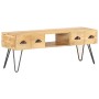 Solid mango wood TV stand 120x35x45 cm by vidaXL, TV Furniture - Ref: Foro24-321790, Price: 119,29 €, Discount: %