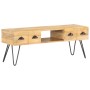 Solid mango wood TV stand 120x35x45 cm by vidaXL, TV Furniture - Ref: Foro24-321790, Price: 119,29 €, Discount: %