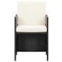 Garden chairs 4 units black synthetic rattan by vidaXL, Garden chairs - Ref: Foro24-316745, Price: 229,61 €, Discount: %