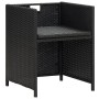 Garden chairs 4 units black synthetic rattan by vidaXL, Garden chairs - Ref: Foro24-316745, Price: 229,61 €, Discount: %