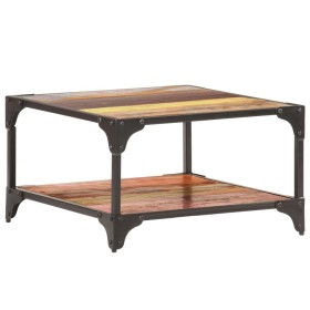 Mesa de centro de madera maciza reciclada 60x60x35 cm de vidaXL, Mesas de centro - Ref: Foro24-321795, Precio: 85,46 €, Descu...