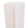 White double-sided garden fence 90x400 cm by vidaXL, fence panels - Ref: Foro24-317146, Price: 44,78 €, Discount: %