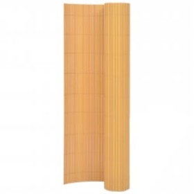 Yellow double-sided garden fence 90x400 cm by vidaXL, fence panels - Ref: Foro24-317148, Price: 38,99 €, Discount: %