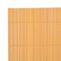 Yellow double-sided garden fence 90x400 cm by vidaXL, fence panels - Ref: Foro24-317148, Price: 39,12 €, Discount: %