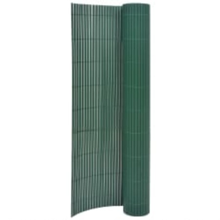 Valla de jardín de doble cara verde 110x300 cm de vidaXL, Paneles de vallas - Ref: Foro24-317152, Precio: 38,99 €, Descuento: %