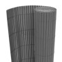 Gray double-sided garden fence 110x300 cm by vidaXL, fence panels - Ref: Foro24-317155, Price: 39,99 €, Discount: %