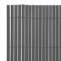 Gray double-sided garden fence 110x300 cm by vidaXL, fence panels - Ref: Foro24-317155, Price: 39,99 €, Discount: %