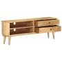 Solid mango wood TV cabinet 140x30x50 cm by vidaXL, TV Furniture - Ref: Foro24-320797, Price: 195,99 €, Discount: %