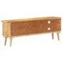 Solid mango wood TV cabinet 140x30x50 cm by vidaXL, TV Furniture - Ref: Foro24-320797, Price: 195,99 €, Discount: %