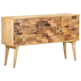 Aparador de madera maciza de mango 120x30x70 cm de vidaXL, Aparadores - Ref: Foro24-320801, Precio: 264,99 €, Descuento: %