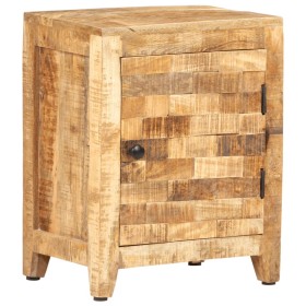 Mesita de noche de madera maciza de mango 40x30x50 cm de vidaXL, Mesitas de noche - Ref: Foro24-320802, Precio: 90,99 €, Desc...