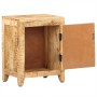 Solid mango wood bedside table 40x30x50 cm