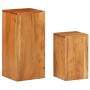 Soportes para plantas 2 unidades madera maciza de acacia de vidaXL, Soportes para macetas - Ref: Foro24-320805, Precio: 97,99...