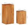 Soportes para plantas 2 unidades madera maciza de acacia de vidaXL, Soportes para macetas - Ref: Foro24-320805, Precio: 97,99...