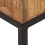 Rough mango wood side table 30x30x33 cm by vidaXL, Side tables - Ref: Foro24-320814, Price: 63,99 €, Discount: %