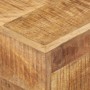 Mesa auxiliar de madera de mango rugosa 30x30x33 cm de vidaXL, Mesas auxiliares - Ref: Foro24-320814, Precio: 63,99 €, Descue...