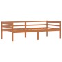 Estructura de cama madera maciza pino marrón miel 90x200 cm de vidaXL, Camas y somieres - Ref: Foro24-322053, Precio: 67,99 €...