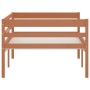 Estructura de cama madera maciza pino marrón miel 90x200 cm de vidaXL, Camas y somieres - Ref: Foro24-322053, Precio: 67,99 €...