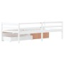 Cama con cajones y armario madera pino maciza blanca 90x200 cm de vidaXL, Camas y somieres - Ref: Foro24-322057, Precio: 237,...