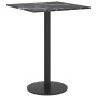 Black tempered glass marble design table board 30x30 cm 6 mm by vidaXL, Table tops - Ref: Foro24-322268, Price: 16,17 €, Disc...