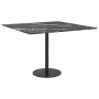 Marble design table top black tempered glass 60x60 cm 6 mm by vidaXL, Table tops - Ref: Foro24-322271, Price: 34,99 €, Discou...