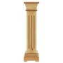 Quadratische Säule Pflanzenstütze helles Holz 17x17x66 cm MDF von vidaXL, Topfständer - Ref: Foro24-323968, Preis: 49,99 €, R...