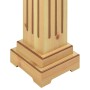 Quadratische Säule Pflanzenstütze helles Holz 17x17x66 cm MDF von vidaXL, Topfständer - Ref: Foro24-323968, Preis: 49,99 €, R...