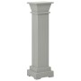 Soporte plantas pilar cuadrado clásico gris 17x17x66 cm MDF de vidaXL, Soportes para macetas - Ref: Foro24-323969, Precio: 51...