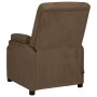 Brown Faux Suede Leather Massage Recliner by vidaXL, Electric massage chairs - Ref: Foro24-324052, Price: 138,57 €, Discount: %