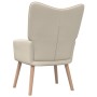 Cream fabric relaxation armchair by vidaXL, Armchairs - Ref: Foro24-327921, Price: 103,36 €, Discount: %