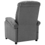 Sillón de masaje tela gris claro de vidaXL, Sillones de masaje eléctricos - Ref: Foro24-324079, Precio: 223,99 €, Descuento: %