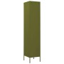 Olive green steel locker cabinet 35x46x180 cm by vidaXL, Lockers and storage cabinets - Ref: Foro24-336252, Price: 195,99 €, ...