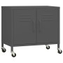 Anthracite gray steel storage cabinet 60x35x56 cm by vidaXL, Lockers and storage cabinets - Ref: Foro24-336267, Price: 122,56...