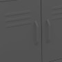 Anthracite gray steel storage cabinet 60x35x56 cm by vidaXL, Lockers and storage cabinets - Ref: Foro24-336267, Price: 122,56...