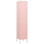 Pink steel locker cabinet 35x46x180 cm by vidaXL, Lockers and storage cabinets - Ref: Foro24-336256, Price: 205,24 €, Discoun...