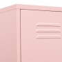 Pink steel locker cabinet 35x46x180 cm by vidaXL, Lockers and storage cabinets - Ref: Foro24-336256, Price: 205,24 €, Discoun...