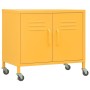 Mustard yellow steel storage cabinet 60x35x56 cm by vidaXL, Lockers and storage cabinets - Ref: Foro24-336263, Price: 122,25 ...