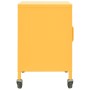 Armario de almacenamiento acero amarillo mostaza 60x35x56 cm de vidaXL, Taquillas y armarios de almacenamiento - Ref: Foro24-...