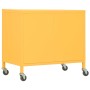 Mustard yellow steel storage cabinet 60x35x56 cm by vidaXL, Lockers and storage cabinets - Ref: Foro24-336263, Price: 122,25 ...