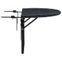 Black synthetic rattan balcony table 60x60x32 cm by vidaXL, Garden tables - Ref: Foro24-41789, Price: 41,02 €, Discount: %