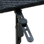 Black synthetic rattan balcony table 60x60x32 cm by vidaXL, Garden tables - Ref: Foro24-41789, Price: 41,02 €, Discount: %