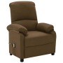 Brown fabric electric massage chair by vidaXL, Electric massage chairs - Ref: Foro24-324083, Price: 178,58 €, Discount: %