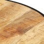 Mesa de centro madera maciza de mango rugosa negra 68x68x36 cm de vidaXL, Mesas de centro - Ref: Foro24-321931, Precio: 256,8...