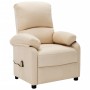 Cream-colored fabric massage chair by vidaXL, Electric massage chairs - Ref: Foro24-324088, Price: 242,99 €, Discount: %