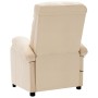 Cream-colored fabric massage chair by vidaXL, Electric massage chairs - Ref: Foro24-324088, Price: 242,99 €, Discount: %