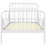 Estructura de cama extensible metal blanca 80x130/200 cm de vidaXL, Camas y somieres - Ref: Foro24-324741, Precio: 133,91 €, ...