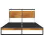 Estructura de cama de metal 120x200 cm de vidaXL, Camas y somieres - Ref: Foro24-324864, Precio: 156,99 €, Descuento: %